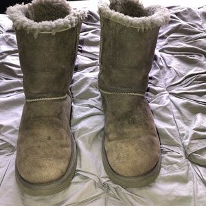 Short Bailey Bow Grey UGG’s
